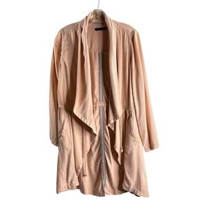 MAX JEANS SIZE MEDIUM LIGHT PINK BLUSH COTTON JACKET $89